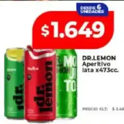 Supermayorista Vital Dr. lemon aperitivo oferta
