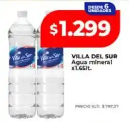 Supermayorista Vital Villa del sur agua mineral oferta