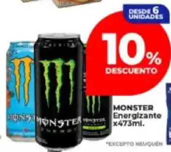 Supermayorista Vital Monster energizante oferta