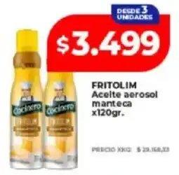 Supermayorista Vital Fritolim aceite aerosol manteca oferta