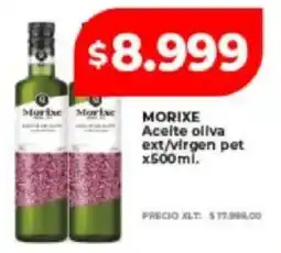 Supermayorista Vital Morixe aceite oliva ext/virgen pet oferta