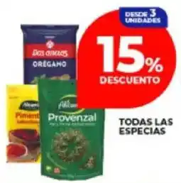 Supermayorista Vital Todas las especias oferta