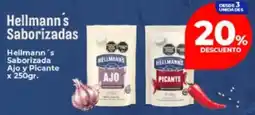 Supermayorista Vital Hellmann's saborizada ajo y picante oferta