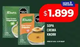 Supermayorista Vital Knorr sopa crema oferta
