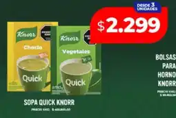 Supermayorista Vital Knorr sopa quick oferta