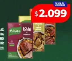 Supermayorista Vital Knorr bolsa para horno barbacoa oferta