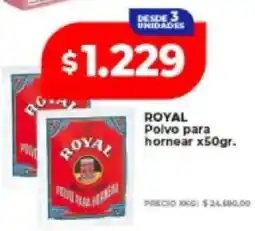 Supermayorista Vital Royal polvo para hornear oferta