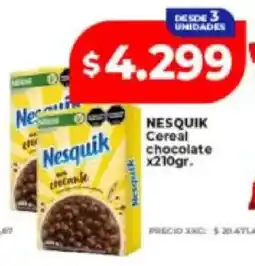 Supermayorista Vital Nesquik cereal chocolate oferta