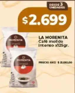 Supermayorista Vital La morenita café molido intenso oferta