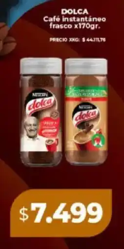 Supermayorista Vital Dolca café instantáneo oferta