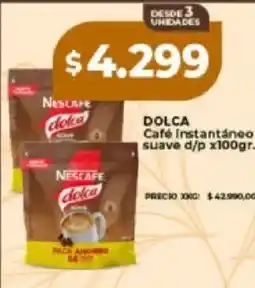 Supermayorista Vital Nescafe dolca Café instantáneo suave oferta