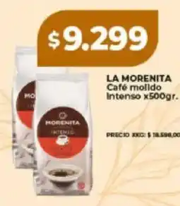 Supermayorista Vital La morenita café molido intenso oferta