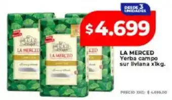 Supermayorista Vital La merced yerba campo sur liviana oferta