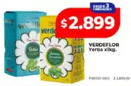 Supermayorista Vital Verdeflor yerba x1kg oferta
