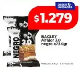 Supermayorista Vital Bagley alfajor 3.0 negro oferta