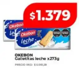 Supermayorista Vital Okebon galletitas leche oferta