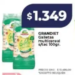 Supermayorista Vital Grandiet galletas multicereal oferta