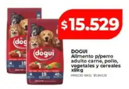 Supermayorista Vital Dogui alimento p/perro adulto carne, pollo, vegetales y cereales oferta