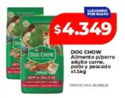 Supermayorista Vital Dog chow alimento p/perro adulto carne, pollo y pescado oferta
