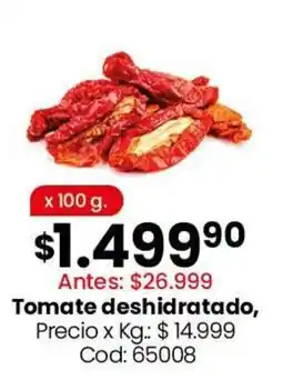 Coto Tomate deshidratado oferta