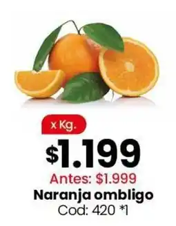 Coto Naranja ombligo oferta