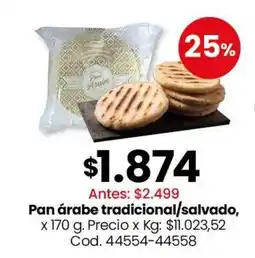Coto Pan árabe oferta