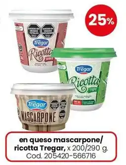 Coto Tregar queso mascarpone/ricotta oferta