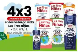 Coto Las tres niñas leche larga vida oferta