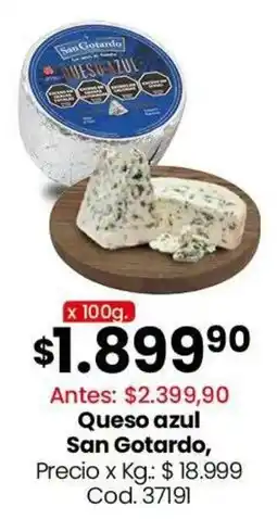 Coto San Gotardo queso azul oferta
