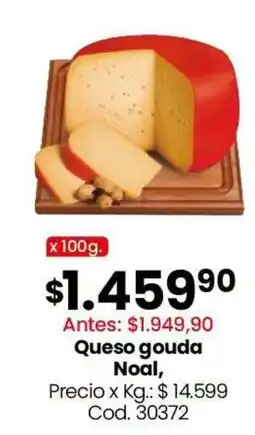 Coto Noal queso gouda oferta