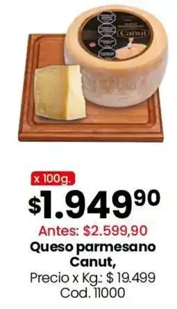 Coto Canut queso parmesano oferta