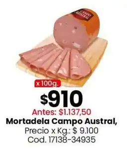 Coto Campo austral mortadela oferta