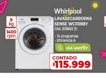 Naldo Lombardi Lavadora secadora whirlpool oferta