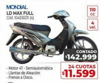 Naldo Lombardi Motos mondial oferta