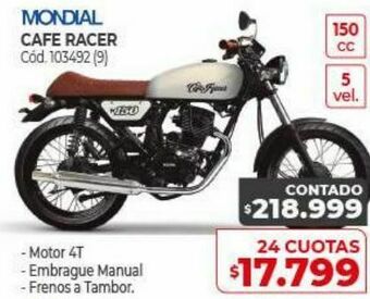 Naldo Lombardi Motos mondial oferta