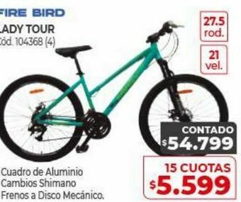 Naldo Lombardi Bicicletas fire bird oferta