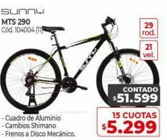 Naldo Lombardi Bicicletas sunny oferta