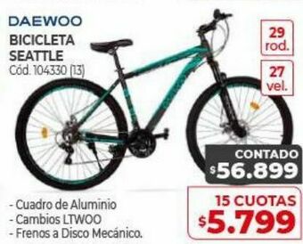 Naldo Lombardi Bicicletas daewoo oferta