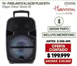 Hendel Harrison parlante kj acid plus bth oferta