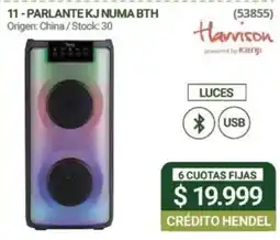 Hendel Harrison parlante kj numa bth oferta