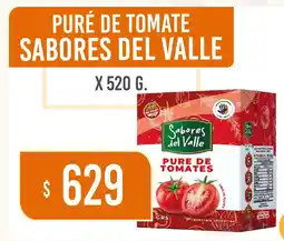 Beltrán Supermercados Sabores del valle puré de tomate oferta