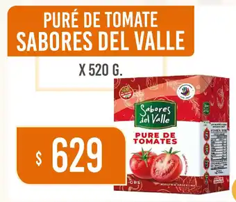Beltrán Supermercados Sabores del valle puré de tomate oferta