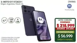 Hendel Motorola moto g17 oferta