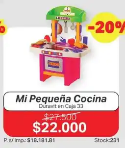Ferniplast Duravit mi pequeña cocina oferta