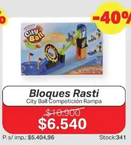 Ferniplast Rasti bloques city ball competicion rampa oferta