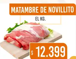 Beltrán Supermercados Matambre de novillito oferta