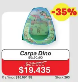 Ferniplast Carpa Dino oferta