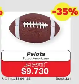 Ferniplast Pelota Futbol Americano oferta