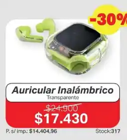 Ferniplast Auricular Inalámbrico Transparente oferta