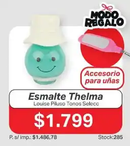 Ferniplast Louise Piluso Esmalte Thelma Tonos Selecc oferta